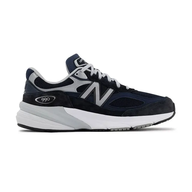 【NEW BALANCE】990 V6 男鞋 海軍藍白色 美製 麂皮 緩衝 經典 休閒鞋 M990NV6-D