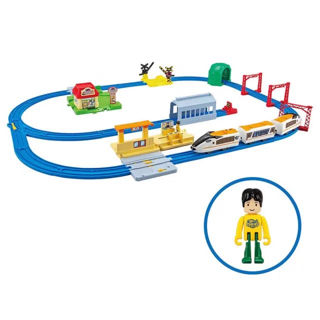 【PLARAIL 鐵道王國】多美小鎮軌道豪華組