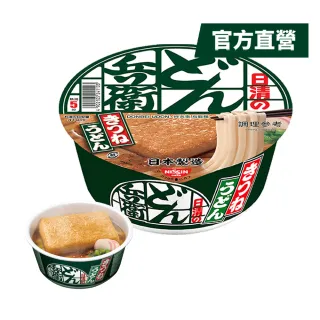 【NISSIN 日清】咚兵衛油豆腐烏龍麵 95gx12碗(日清泡麵)