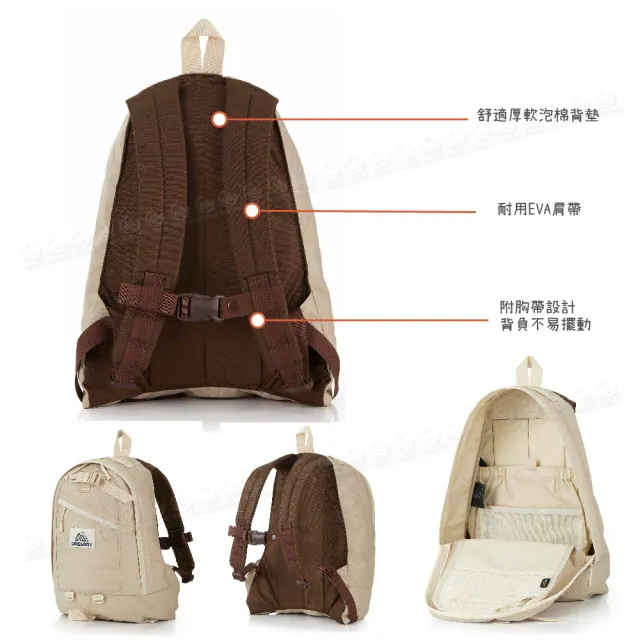 【Gregory】16L FINE DAY V2 後背包《沙米黃》137539/雙肩背包/日系街包/休閒背包/登山