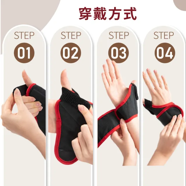 【Sunlus 三樂事】行動智能熱敷護腕SP1405