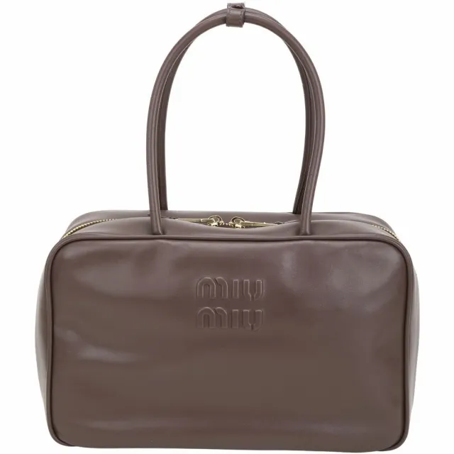 【MIU MIU】Beau 大型 柔軟滑面牛皮 長提把肩背方包-2色可選