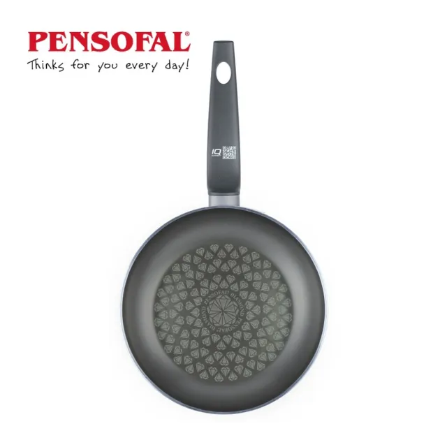 【Pensofal 潘司馥】IQ智能聯結系列 28cm 鑽石中華炒鍋 PEN7406