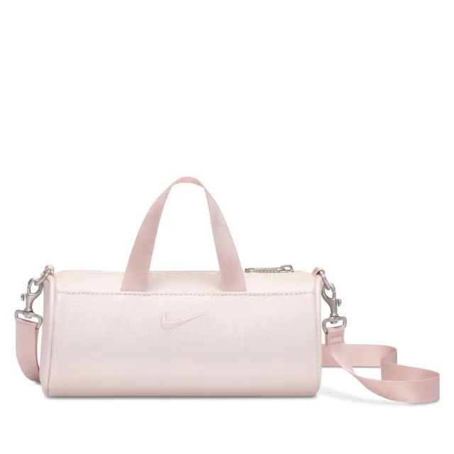 【NIKE 耐吉】手提包 肩背包 運動包 旅行小包 CNY新年 NK CLASH MINI BARREL BAG-CNY 粉 IQ3424-667