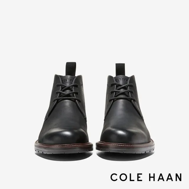 【Cole Haan】Roundhill Grand Chukka Boot 查卡靴 男款一般楦 黑色(C41518)
