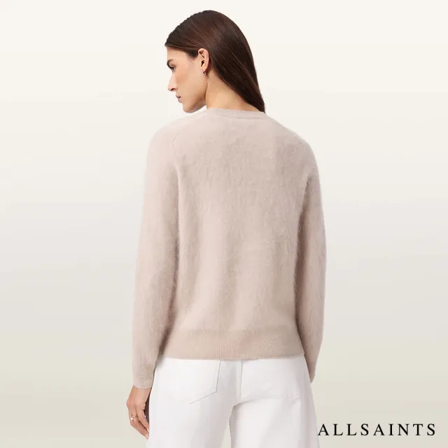 【ALLSAINTS】REBEL 喀什米爾寬鬆羊毛上衣-粉 W027KE(舒適版型)