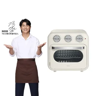 【TECO 東元】烤小白-16L氣炸烤箱 YB1603CB_奶油白(烤小白)