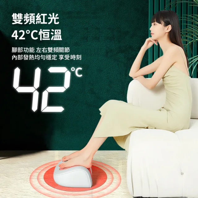 【ANTIAN】多功能智能腳部熱敷足療按摩器 全自動腿部揉捏按摩機 腳底儀