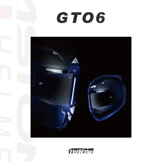 【ASTONE】官方直營-GTO6 素色 全罩式安全帽  秋冬新款全罩式(平黑 白色)