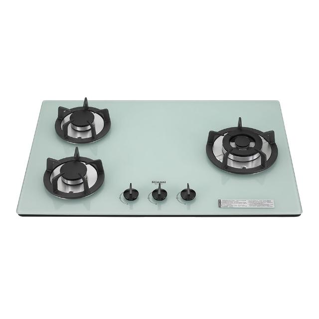 【林內】檯面式防漏玻璃三口爐RB-302GHB(原廠安裝)