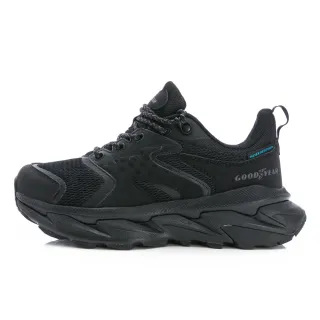 【GOODYEAR 固特異】逸界2.0-寬楦2E防潑水越野運動鞋/男鞋 黑色(GAMR63820)