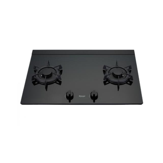 【林內】檯面式彩焱玻璃雙口爐RB-L2710G(基本安裝)