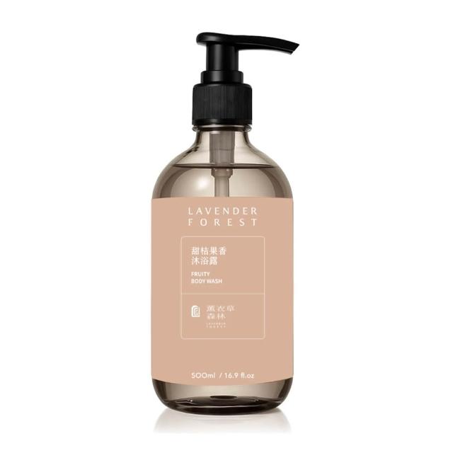 【LAVENDER FOREST 薰衣草森林】甜桔果香沐浴露 500ml | 沐浴精 沐浴 香氛沐浴乳 Body Wash