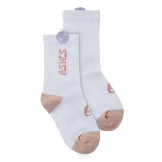 【asics 亞瑟士】童 中筒襪 兒童 訓練配件 3034A133-101