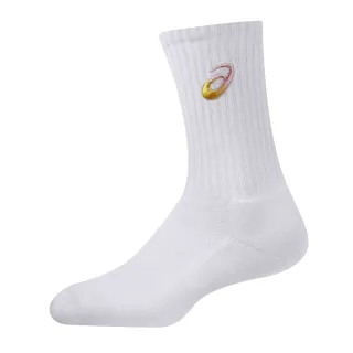 【asics 亞瑟士】中筒襪 男女中性款 訓練配件 3033C332-101