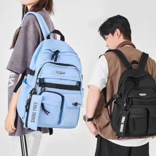 【E.dot】機能減壓多層雙肩背包/後背包/學生書包/電腦包