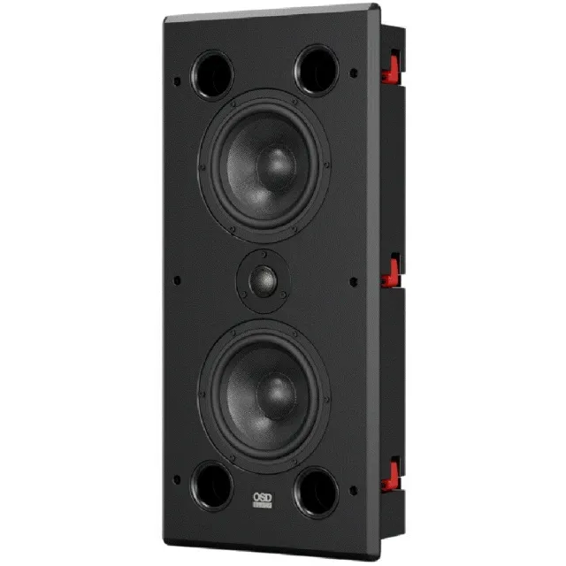 美國OSD AUDIO T65-MKII無邊框入牆或壁掛薄型長方形6.5吋雙音路喇叭(一支)