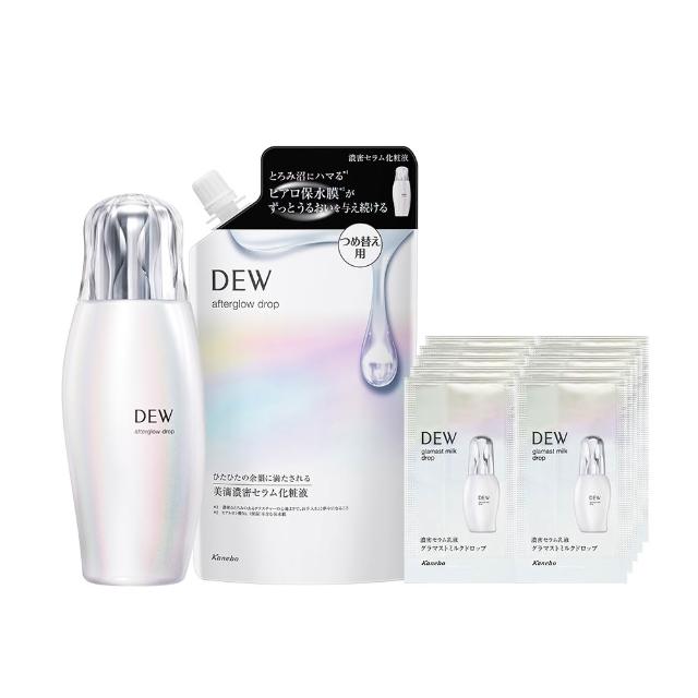 即期品【Kanebo 佳麗寶】DEW 恆潤膜法晶露+補充包超值合購組*(化妝水)
