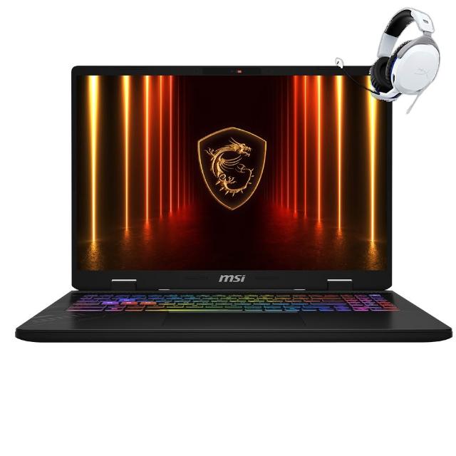 電競耳機★【MSI 微星】16吋R7-8840HX RTX5060 AI電競筆電(Crosshair A16 HX/16G/1T/W11/D8WFKG-099TW)