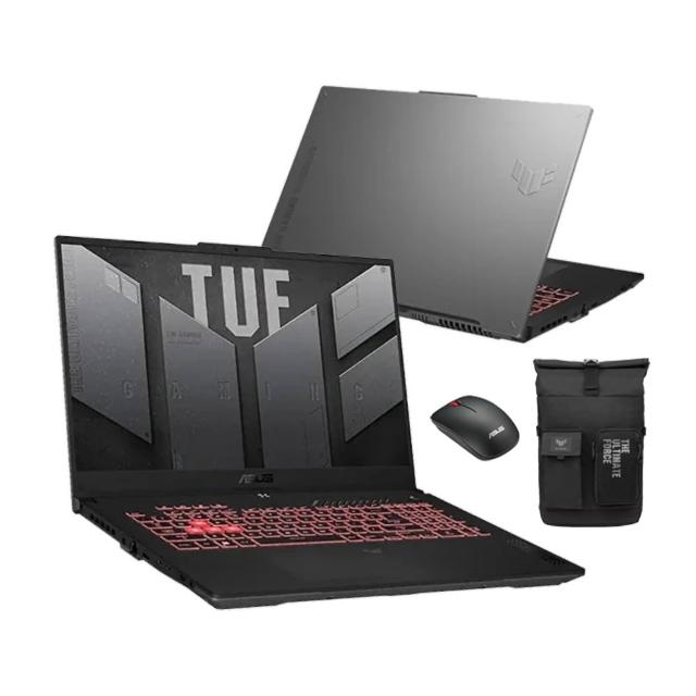 【ASUS】後背包/滑鼠組★17.3吋GeForce RTX 4050 R7電競筆電(FA707NUR-0042B7435HS/R7-7435HS/16G/1TB/W11)