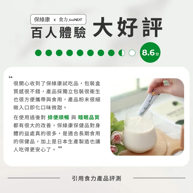 【保綠康Brolico】日本原裝綠花椰菜多醣體12入(身體保護力、好眠、加速代謝)