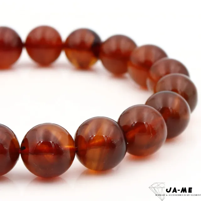 【JA-ME】天然琥珀 緬甸老種紫羅蘭珀手串