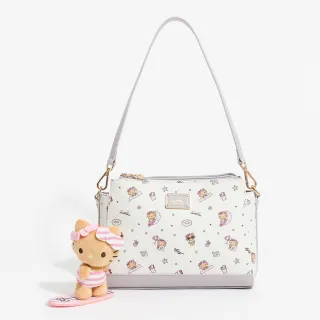 【Arnold Palmer 雨傘】Hello Kitty - Arnold Palmer - 斜背包附短背帶  Sweet Tanning系列 - 淡紫色