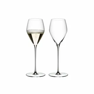 【Riedel】Veloce 香檳杯-2入組(極致輕量鑽石杯型)