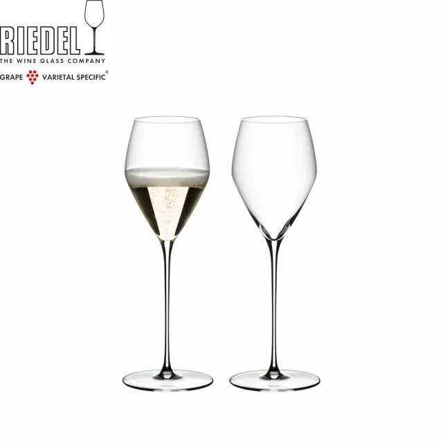 【Riedel】Veloce 香檳杯-2入組(極致輕量鑽石杯型)