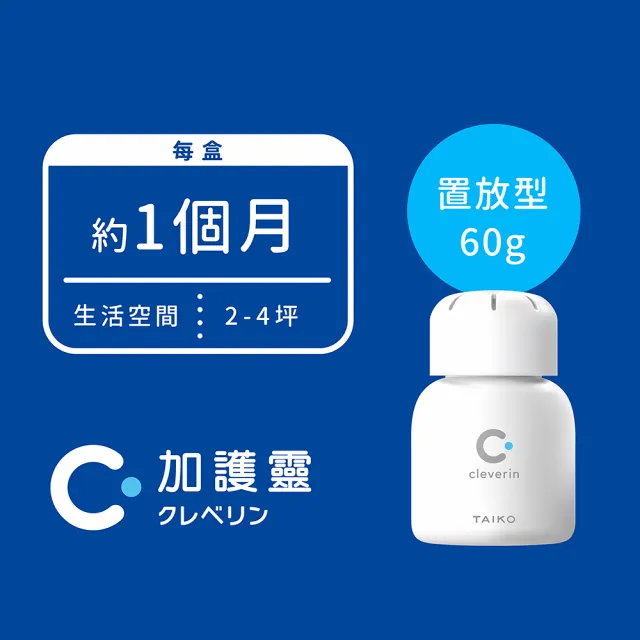【Cleverin 加護靈】經典瓶60g+胖胖瓶150g