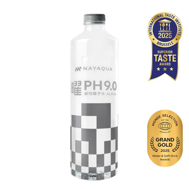 【NAYAQUA 耐雅格生技】曜 pH9.0 鹼性離子水 850mlx20入/箱-礦泉水.鹼性水(官方直營)