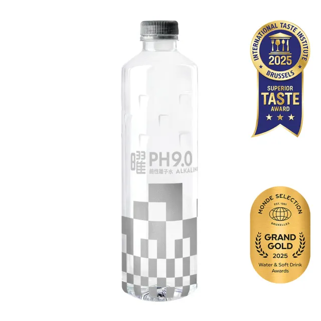 【NAYAQUA 耐雅格生技】曜 pH9.0 鹼性離子水 600mlx24入/箱-礦泉水.鹼性水(官方直營) 