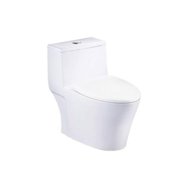 【CAESAR 凱撒衛浴】二段式省水單體馬桶(CF1456 基本安裝)