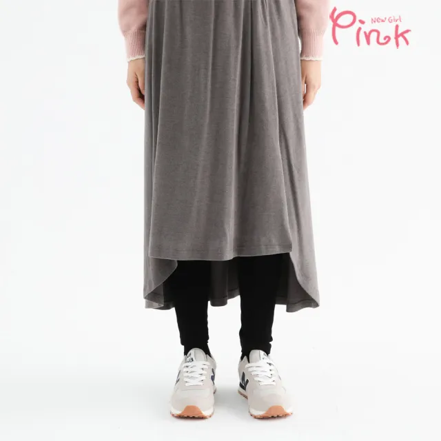 【PINK NEW GIRL】秋冬彈性保暖褲裙 (2色) Z4607AC