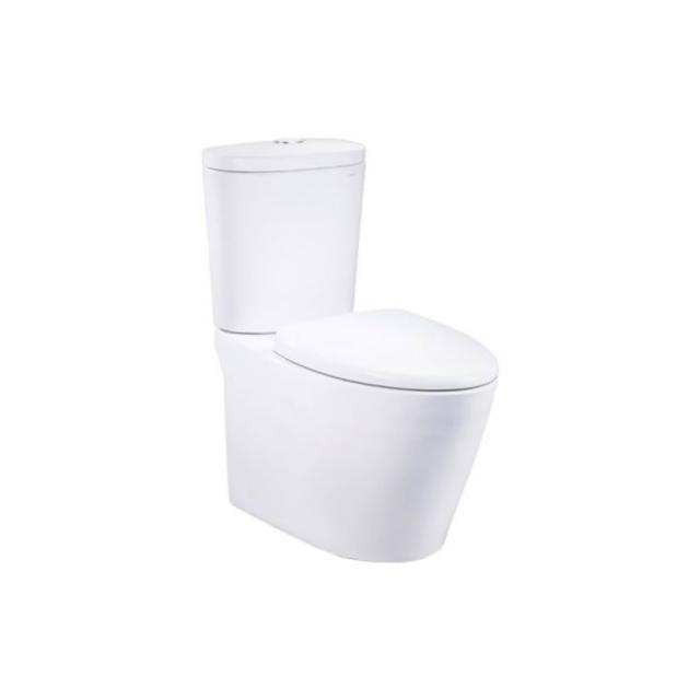 【CAESAR 凱撒衛浴】二段式加高省水馬桶/管距30(CF1348 基本安裝)