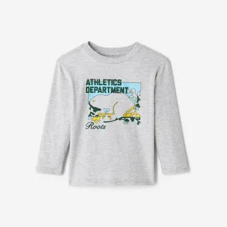 【Roots】Roots 小童-ATHLETICS DEPARTMENT 長袖上衣(灰色)