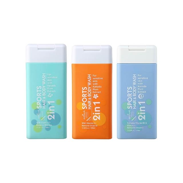 【Hallmark】抗氯運動洗髮沐浴 350ml(洗髮 沐浴 滋潤 身體保養)