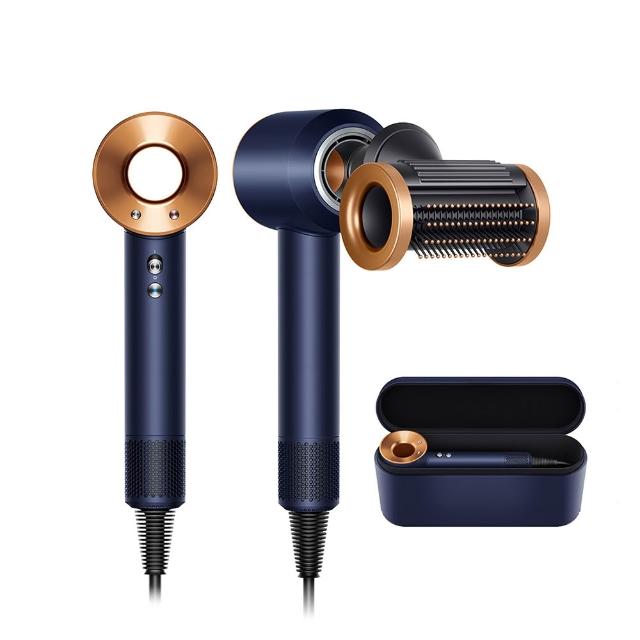 【dyson 戴森】限量福利品 HD15 Supersonic 全新一代 吹風機 溫控 負離子(普魯士藍 精裝盒版)