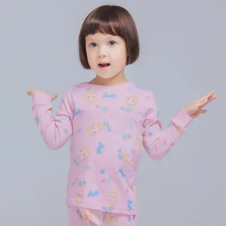 【ONEDER 旺達】冰雪奇緣艾莎兒童純棉長袖套裝 純棉睡衣 家居服套裝(兒童睡衣/100%棉質/正版授權)