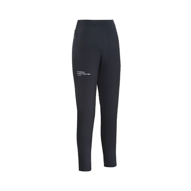 【K-SWISS】吸排運動長褲 24SS PF WOVN PANTS 1 吸濕排汗 修身 女款 黑 1910241-008