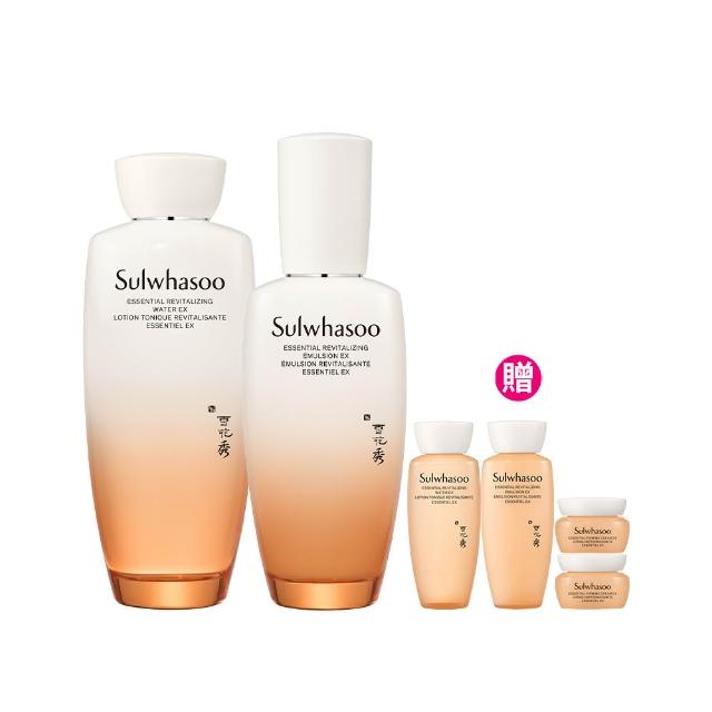 【雪花秀】官方直營 滋陰光萃活膚水乳雙星組(Sulwhasoo 滋陰光萃活膚水150ml+滋陰光萃活膚乳125ml)