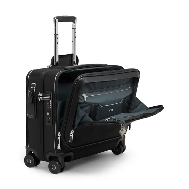【TUMI】Arrive 高階商務公事包登機箱 / 機長箱 - 黑色 (TUMI 官方旗艦店)
