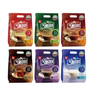 【3點1刻】養生系列15入/袋x5袋組(黑糖薑母茶/朱家烏梅湯/冰糖扁桃仁茶)