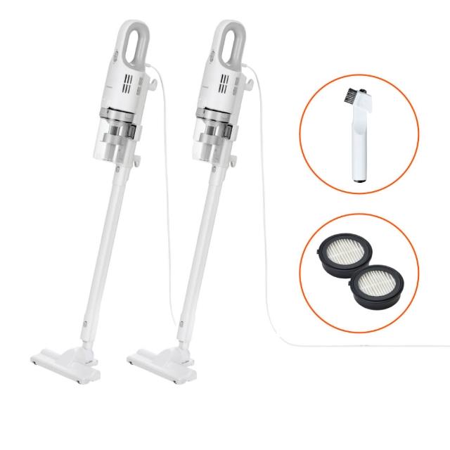 【IRIS】2入組 有線輕量手持式吸塵器 SCA-112(輕量吸塵器 有線 強吸力 直立式 手持式 大容量集塵)