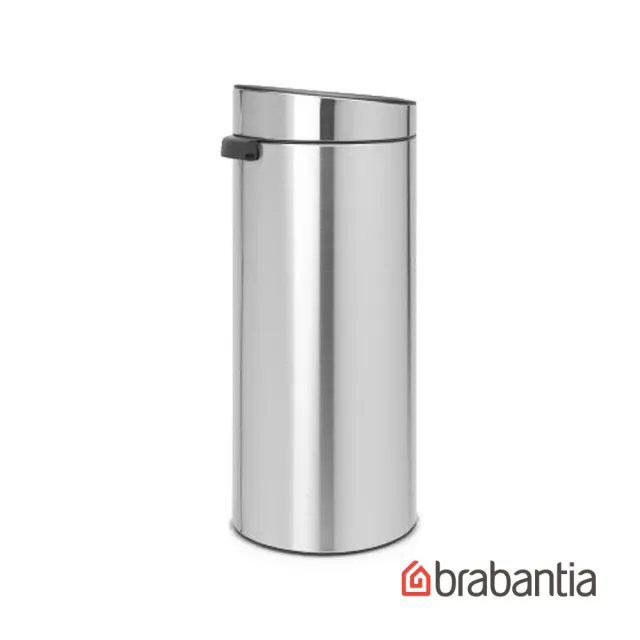 【Brabantia】TOUCH BIN 環保按壓垃圾桶(30L 不鏽鋼)