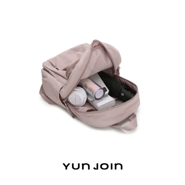 【YUN JOIN】雙11 Sohna 輕旅隨行後背包 輕量 防潑水 大容量多隔層 通勤旅行背包 可插行李箱