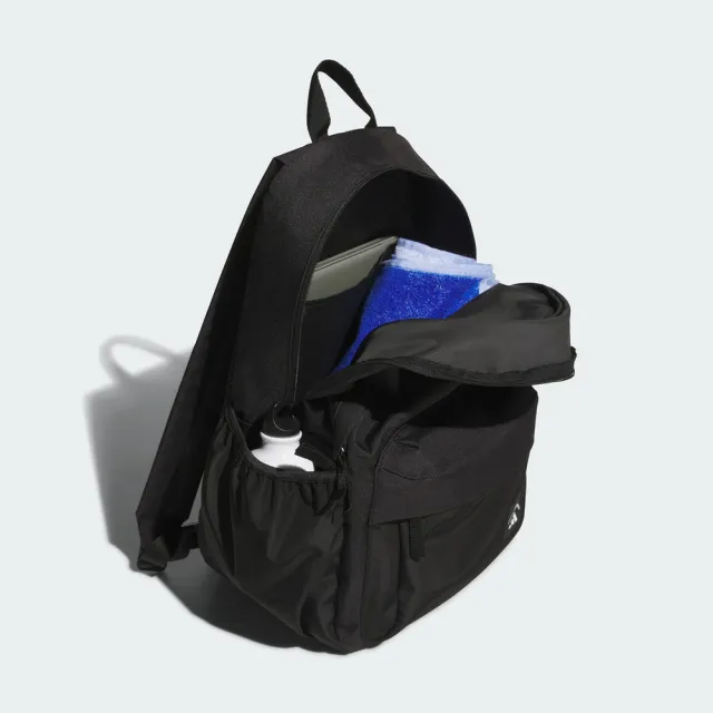 【adidas 愛迪達】Mh Material Bp 後背包 運動包 防水 黑(KR5115)