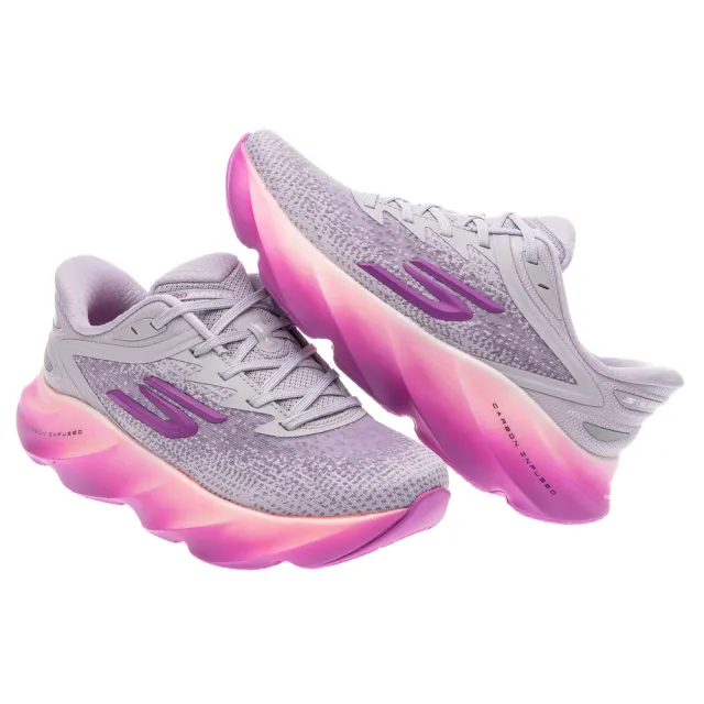 【SKECHERS】女鞋 競速跑鞋系列 競速鞋 慢跑鞋 瞬穿舒適科技 SKX AERO BURST(172215LVNP)