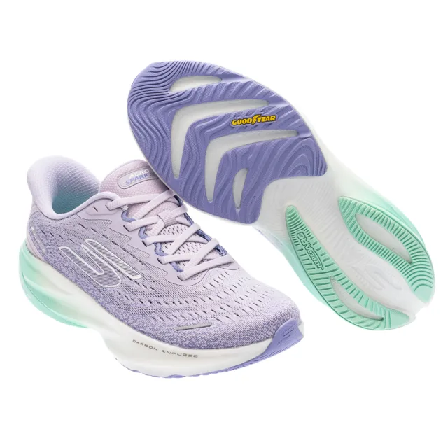 【SKECHERS】女鞋 競速跑鞋系列 競速鞋 慢跑鞋 瞬穿舒適科技 SKX AERO SPARK(172205PRAQ)