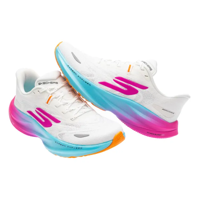 【SKECHERS】女鞋 競速跑鞋系列 競速鞋 慢跑鞋 SKX AERO SPARK(172200WMLT)